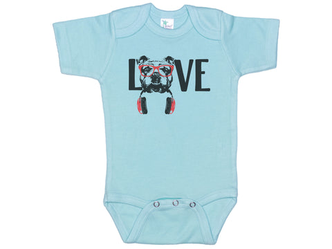 Love English Bulldog Onesie®