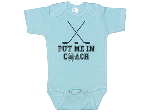 Put Me In Coach Hockey Onesie®