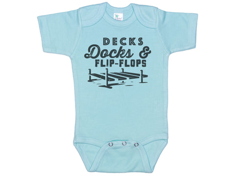 Decks Docks & Flip Flops Onesie®