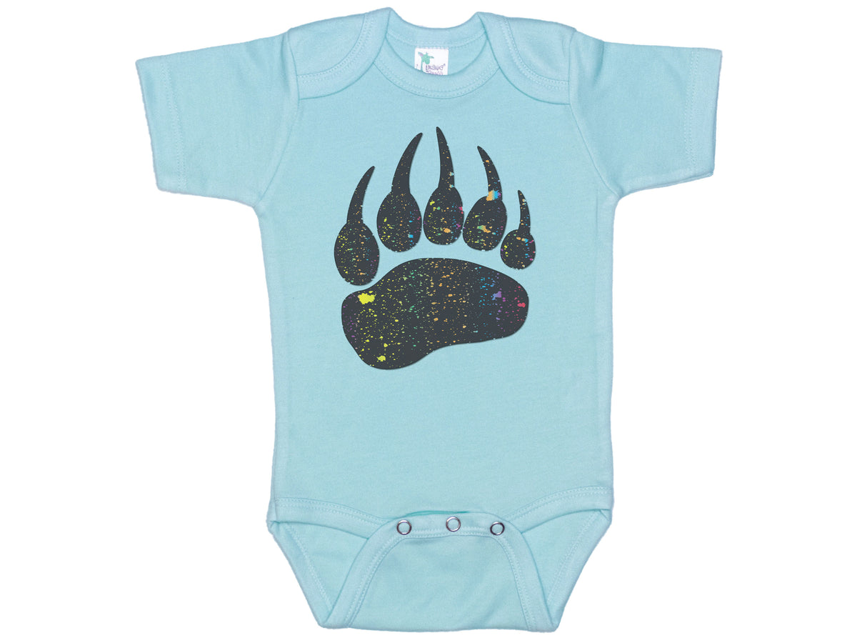 Neon Bear Footprint Onesie®
