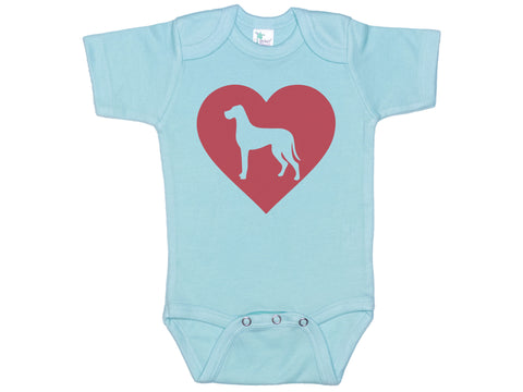 Great Dane Heart Onesie®