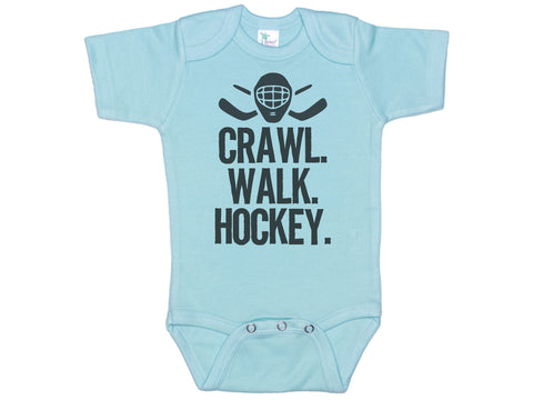 Crawl Walk Hockey Onesie®