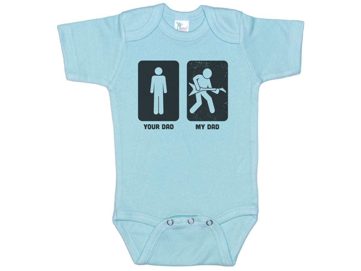 Your Dad My Dad Guitar Onesie®