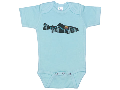 Mountain Trout Onesie®