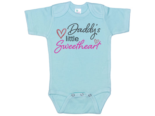 Daddy's Little Sweetheart Onesie®