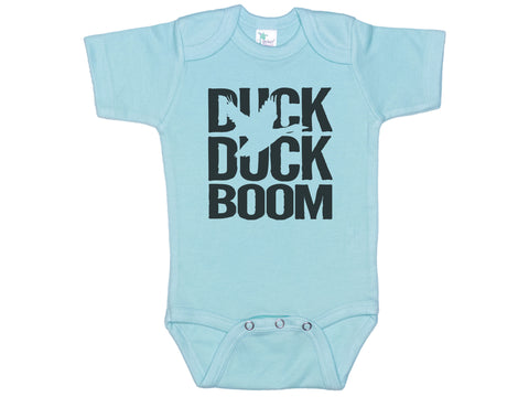 Duck Duck Boom Baby Onesie