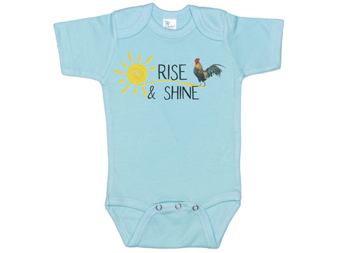 Rooster Rise And Shine Onesie®