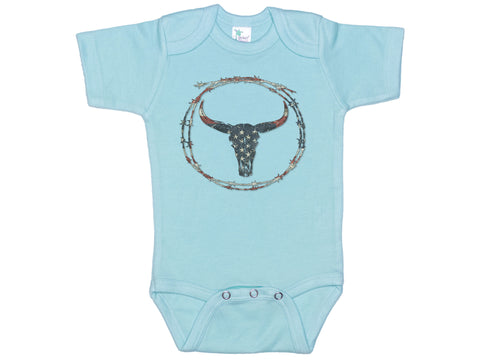 Barbwire Skull Onesie®
