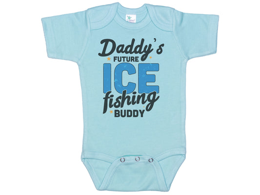 Daddy's Future Ice Fishing Buddy Onesie®