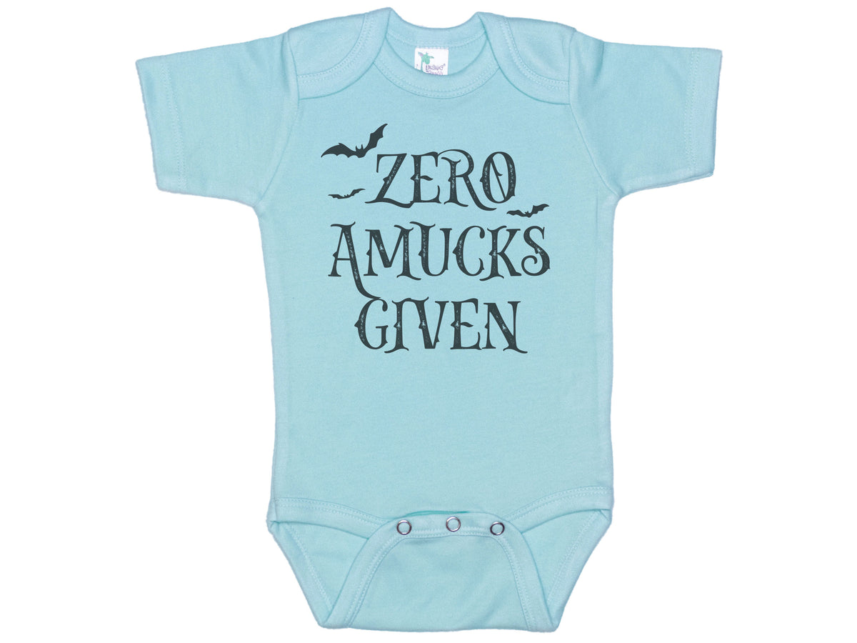 Zero Amucks Given Onesie®