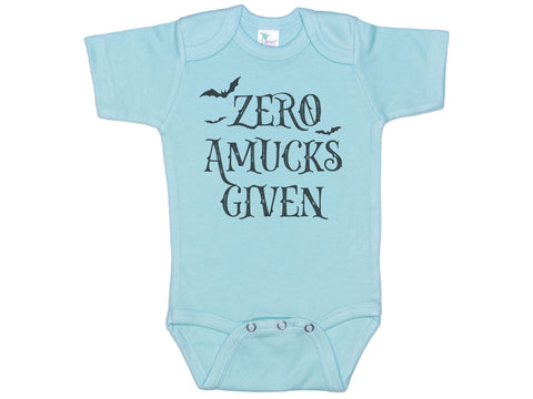 Zero Amucks Given Onesie®