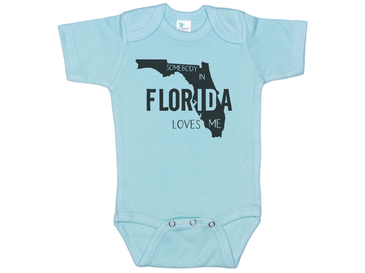 Somebody In Florida Loves Me Onesie®