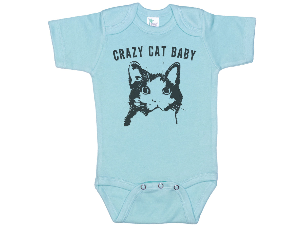 Crazy Cat Baby Onesie®
