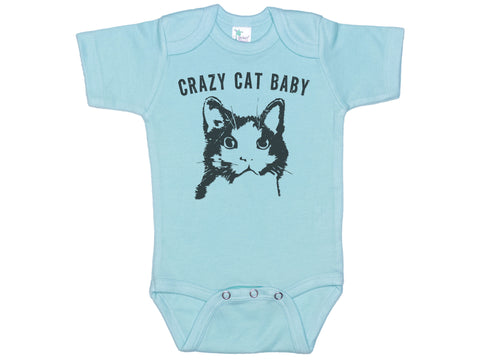 Crazy Cat Baby Onesie®