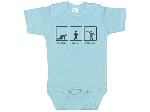 Crawl Walk Frisbee Onesie®