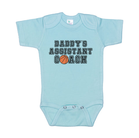Daddy's Assistant Coach Basketball Onesie®