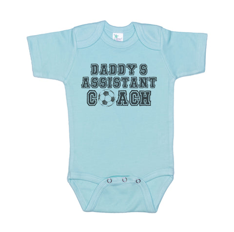 Daddy's Assistant Coach Soccer Onesie®