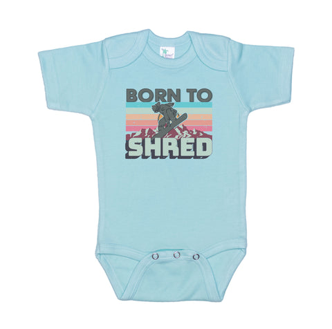 Born To Shred Snowboarding Onesie®