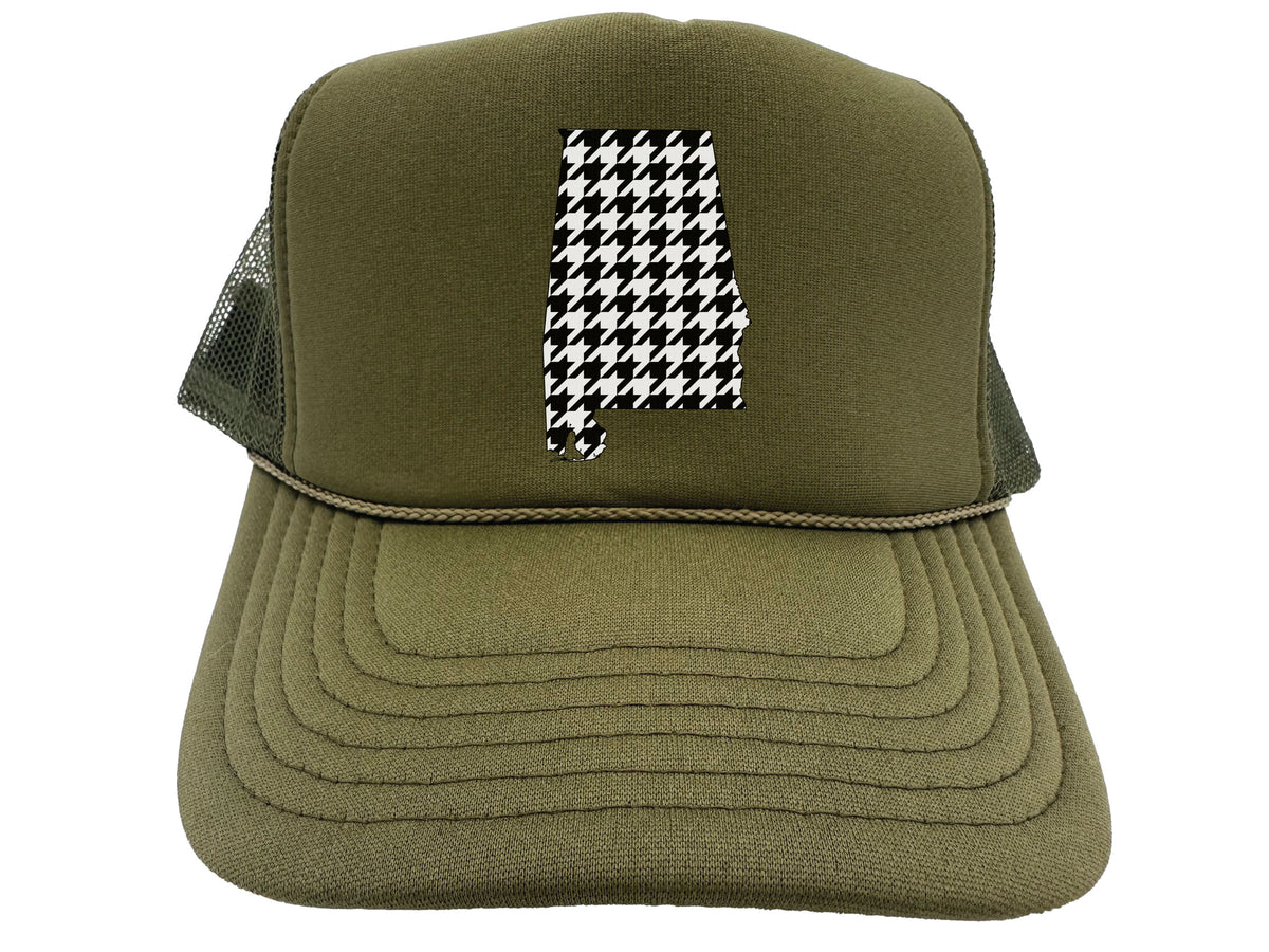 Houndstooth Alabama Hat