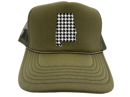 Houndstooth Alabama Hat
