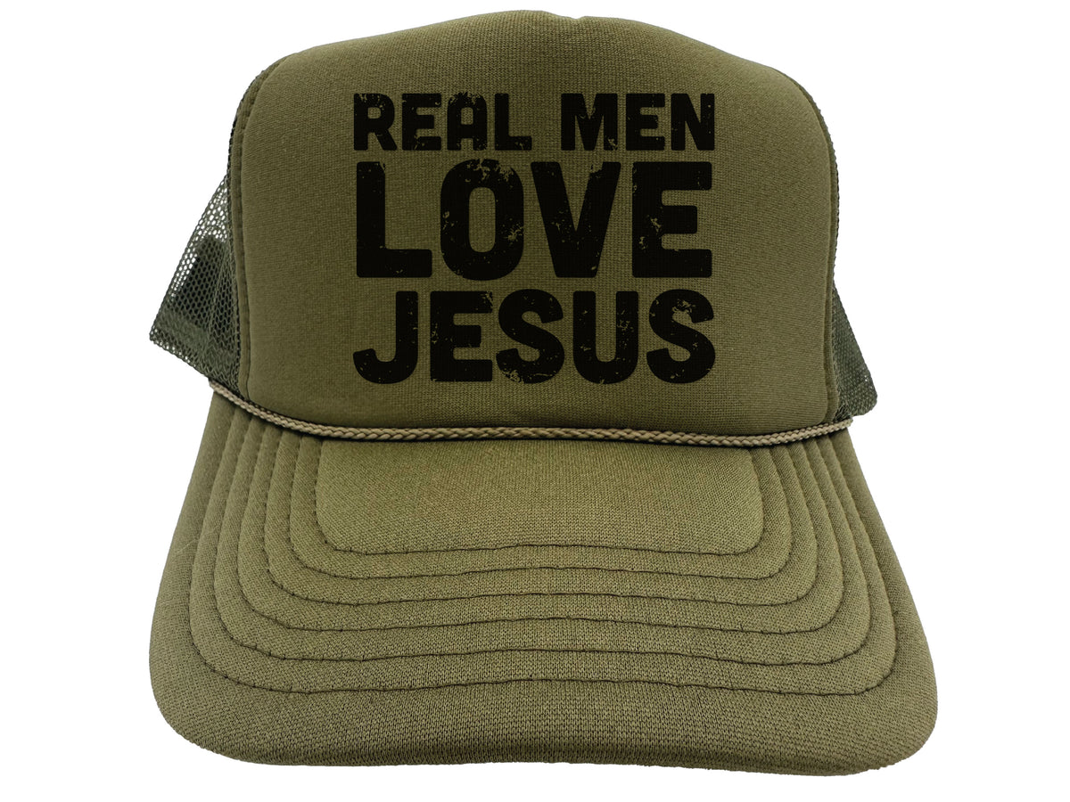 Real Men Love Jesus Hat