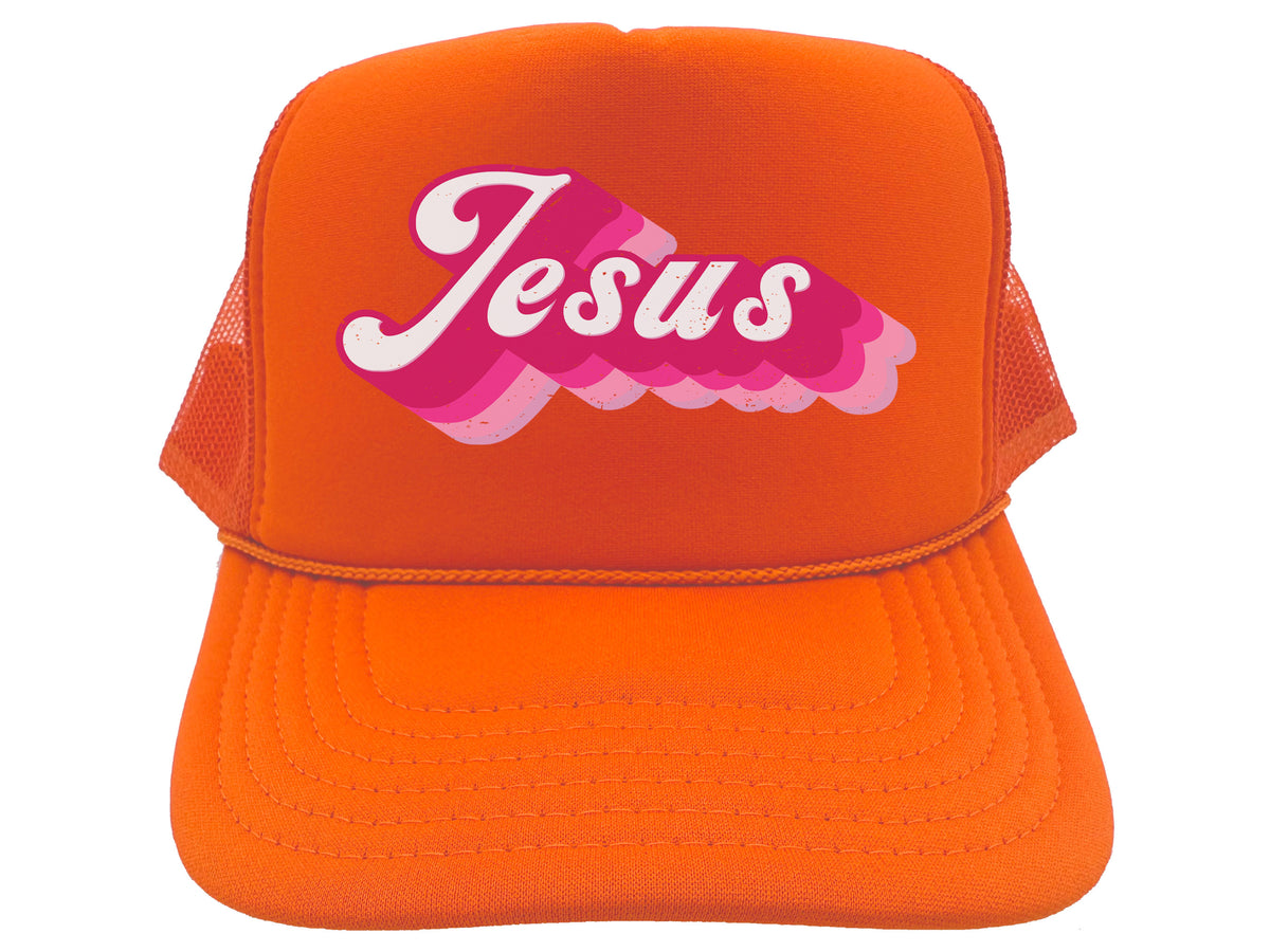Pink Jesus Hat