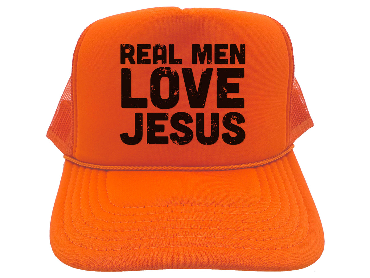Real Men Love Jesus Hat