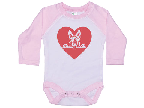 German Shepherd Heart Onesie®