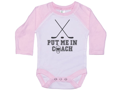 Put Me In Coach Hockey Onesie®