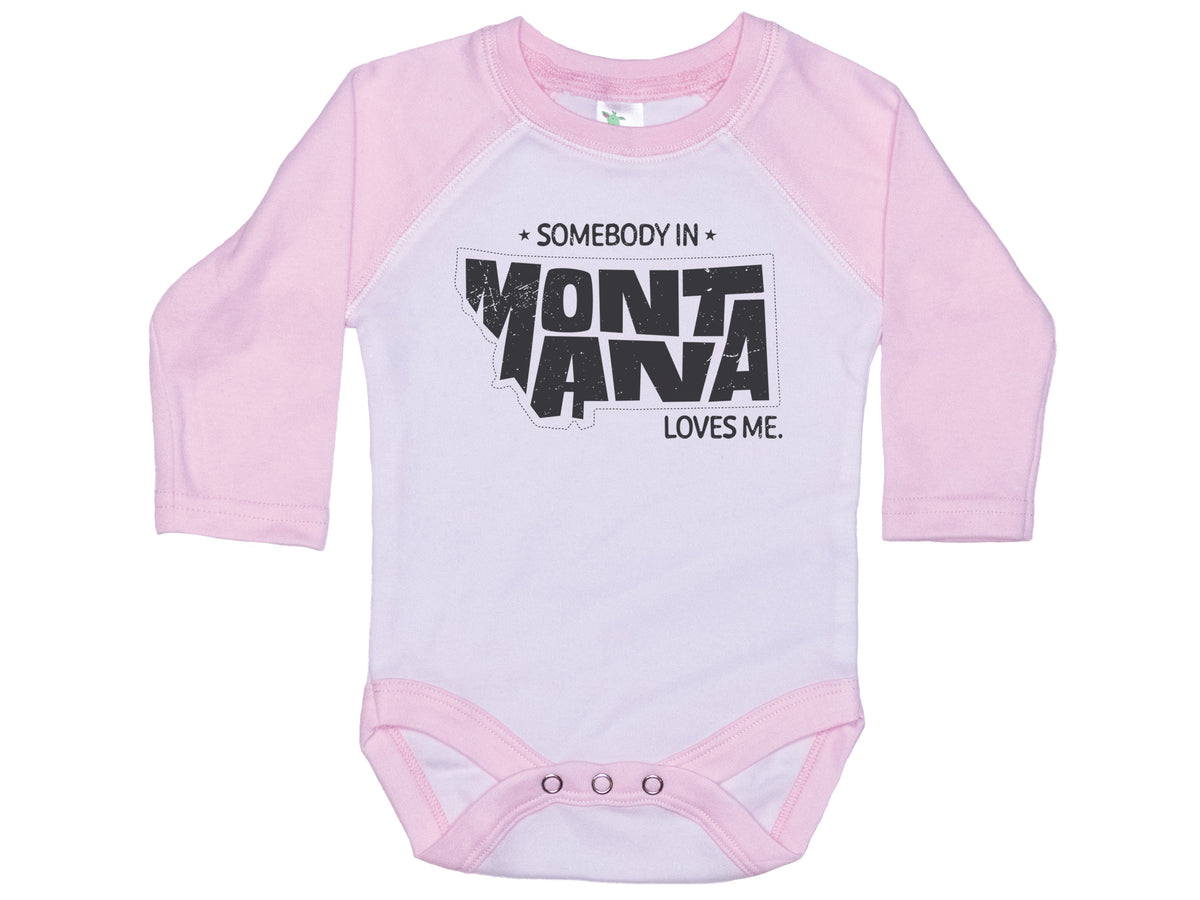 Somebody In Montana Loves Me Onesie®