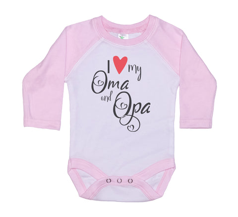 I Love My Oma and Opa Onesie®