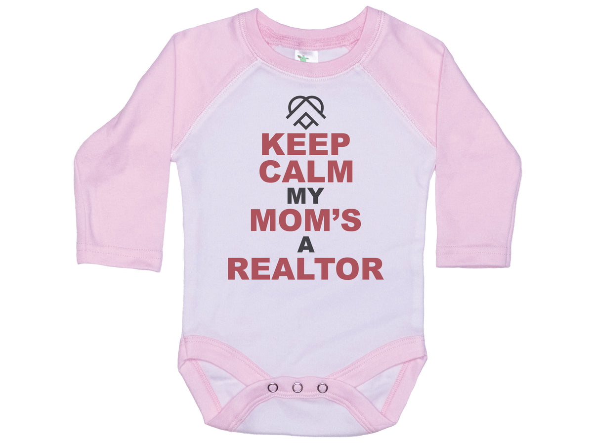 Keep Calm My Mom's A Realtor Onesie®