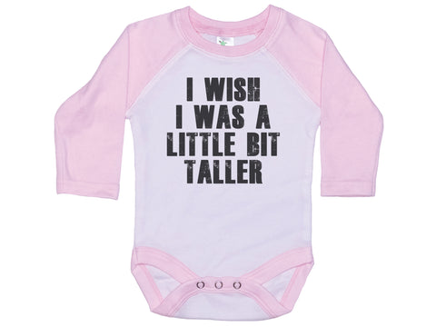 I Wish I Was A Little Bit Taller Onesie®