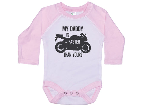 My Daddy Is Faster Than Yours Onesie