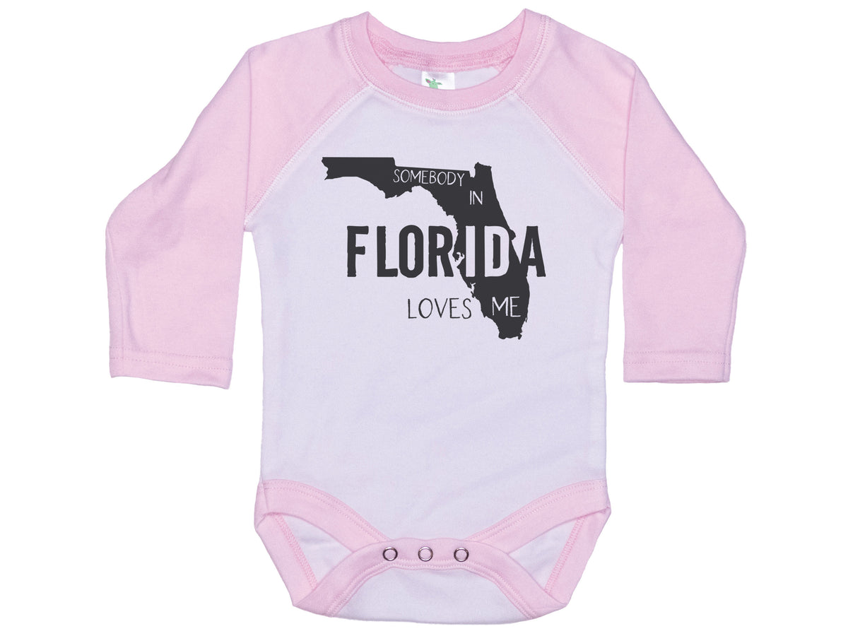 Somebody In Florida Loves Me Onesie®