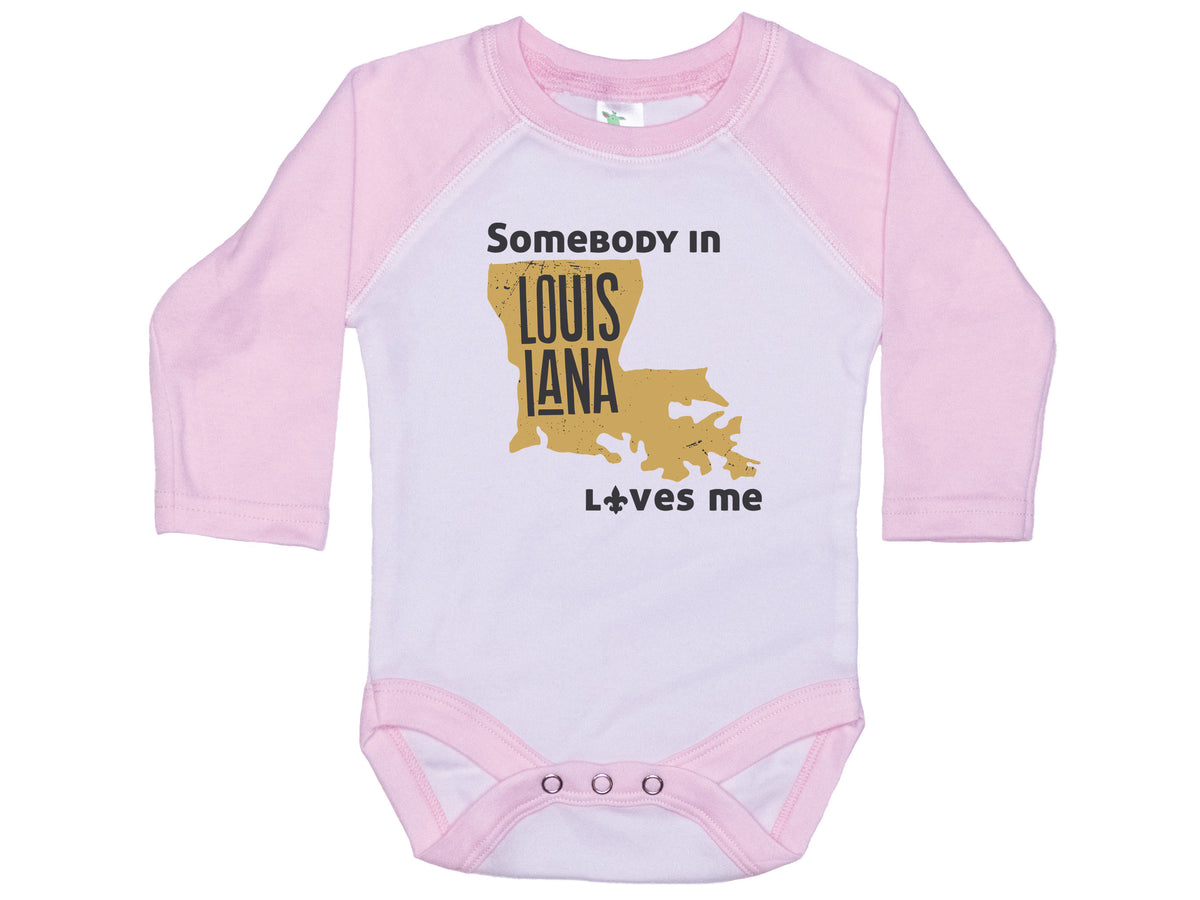 Somebody In Louisiana Loves Me Onesie®