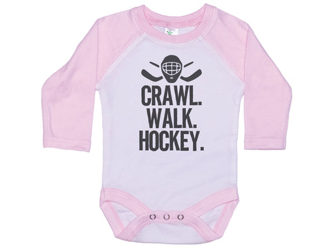 Crawl Walk Hockey Onesie®