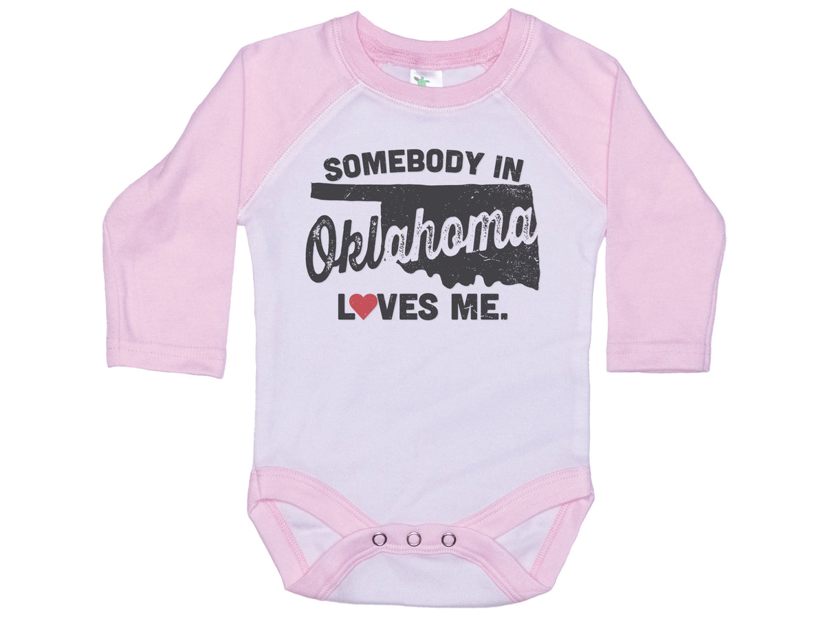 Somebody In Oklahoma Loves Me Onesie®