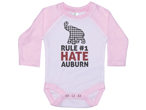 Rule #1 Hate Auburn Onesie®