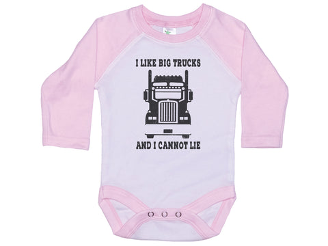 I Like Big Trucks And I Cannot Lie Onesie®