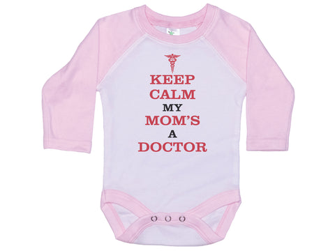 Keep Calm My Mom's A Doctor Onesie®