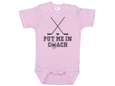 Put Me In Coach Hockey Onesie®