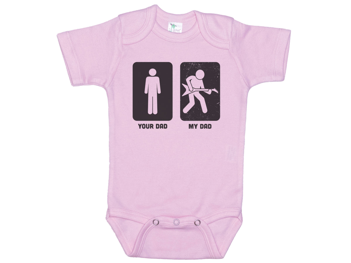 Your Dad My Dad Guitar Onesie®