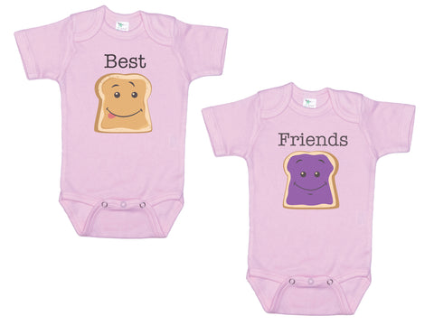 Best Friends PB&J Twins Onesie®