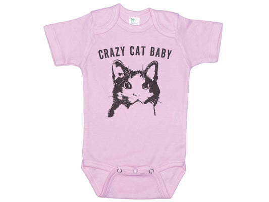 Crazy Cat Baby Onesie®