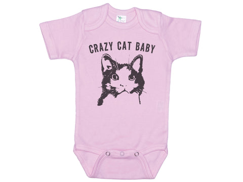 Crazy Cat Baby Onesie®