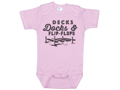 Decks Docks & Flip Flops Onesie®