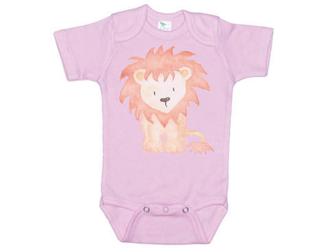 Watercolor Lion Onesie®