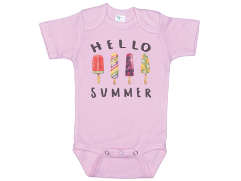 Hello Summer Popsicle Onesie®