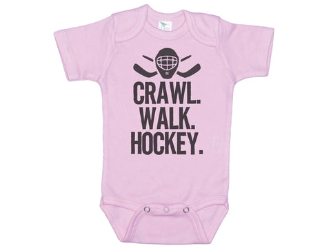 Crawl Walk Hockey Onesie®